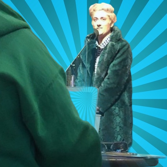 Snake / Python / Animal Print Fx Fur Fashion Coat - Picture 8 of 9